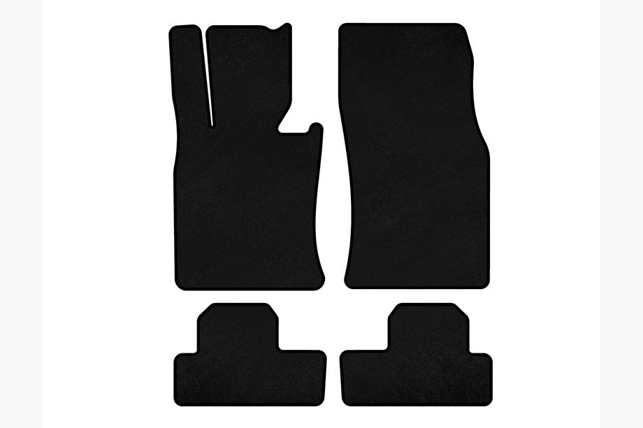 Mini Cooper F55/56/57 2014-2023 Alfombrillas de moqueta Deluxe (para R56, negro) Image