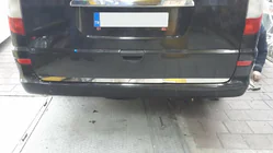 Mercedes Viano 2004-2014 Moldura Tapa Maletero Acero Inoxidable foto 4