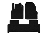 Renault Scenic/Grand 2003-2009 Alfombrillas de moqueta Deluxe (Negro) foto 1