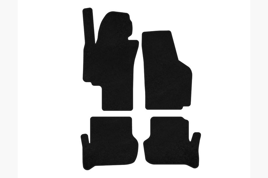Seat Toledo 2005-2012 Alfombrillas de moqueta Deluxe (Negro) Image