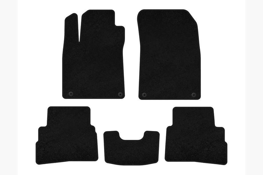 Suzuki Kizashi 2009-2016 Alfombrillas de moqueta Deluxe (Negro) Image