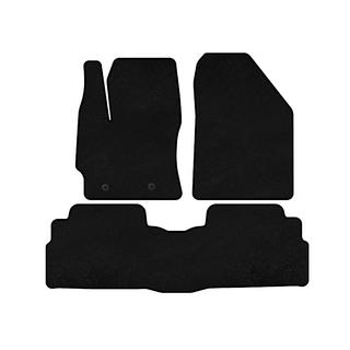 Alfombrillas textiles Deluxe (2 filas, 7 plazas, negro) foto 1