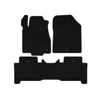 Alfombrillas de tela Deluxe (2 filas, Negro) Acura MDX 2007-2013 foto 1