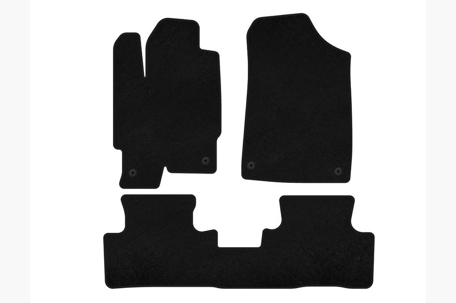 Acura RDX 2006-2012 Alfombrillas de moqueta Deluxe (Negro) Image