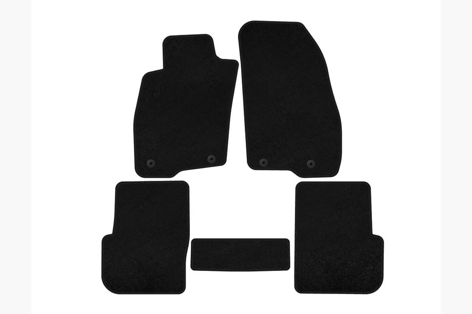Alfa Romeo MiTo 2008-2018 Alfombrillas de moqueta Deluxe (Negro) Image