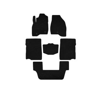 Alfombrillas textiles Deluxe (2017-2019, 3ª fila, 7 plazas, negro) foto 1
