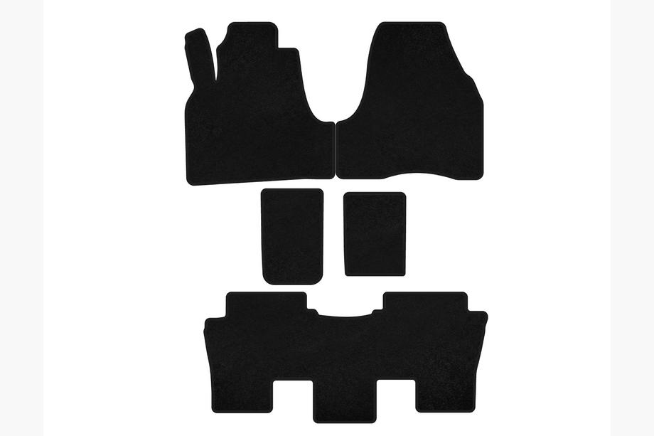 Citroen C-8 2002-2014 Alfombrillas de moqueta Deluxe (Negro) Image