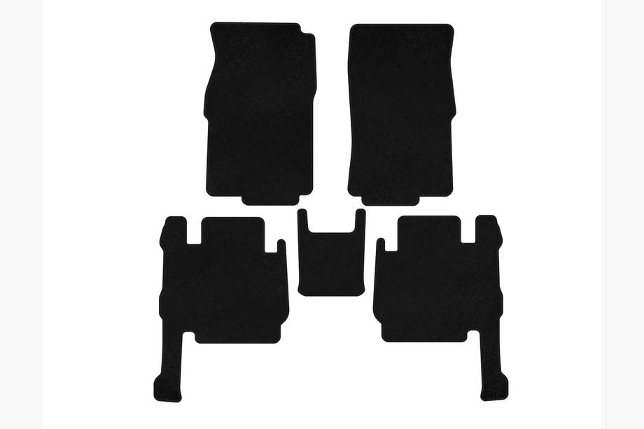 GreatWall Wingle 5 2006- Alfombrillas de moqueta Deluxe (Negro) Image