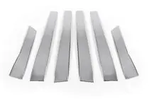 Volkswagen Passat B5 1997-2005 Molduras de Acero Inoxidable para Pilares de Puerta (6 uds) foto 3