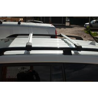 Barras de techo (travesaños) para rieles de techo estándar con llave WingBar V1 (2 uds) foto 2