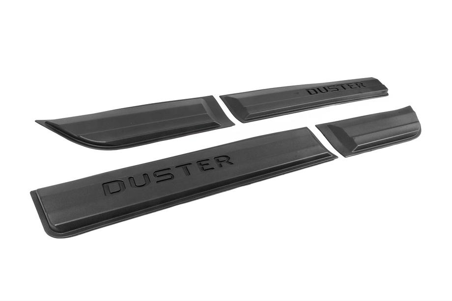 Dacia Duster 2018-2024 Aletines con molduras (12 uds., ABS negro) Foto 9