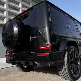 Difusor Trasero de Parachoques V2 para G63 AMG, Carbono foto 4