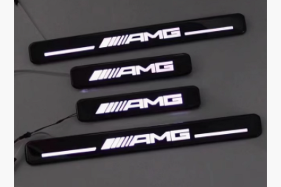 Mercedes G сlass W463 2018-2024 Cubiertas de umbral AMG-Style (Carbono) Image