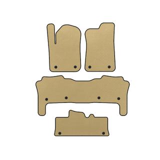 Alfombrillas EVA (3 Filas, Beige)