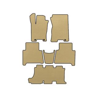 Alfombrillas EVA (3 Filas, Beige)