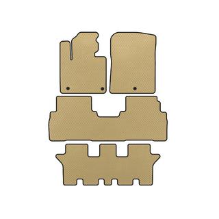 Alfombrillas EVA (3 Filas, 7 Plazas, Beige)