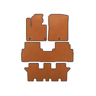 Alfombrillas EVA (3 Filas, 7 Plazas, Naranja)