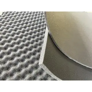 Aislamiento acústico y térmico ULTIMATE ACCENT PRO 4 mm espuma PE elástica con adhesivo impermeable, hoja (0,5m x 0,75m) foto 2