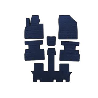 Alfombrillas EVA (3 Filas, 7 Plazas, Azul)
