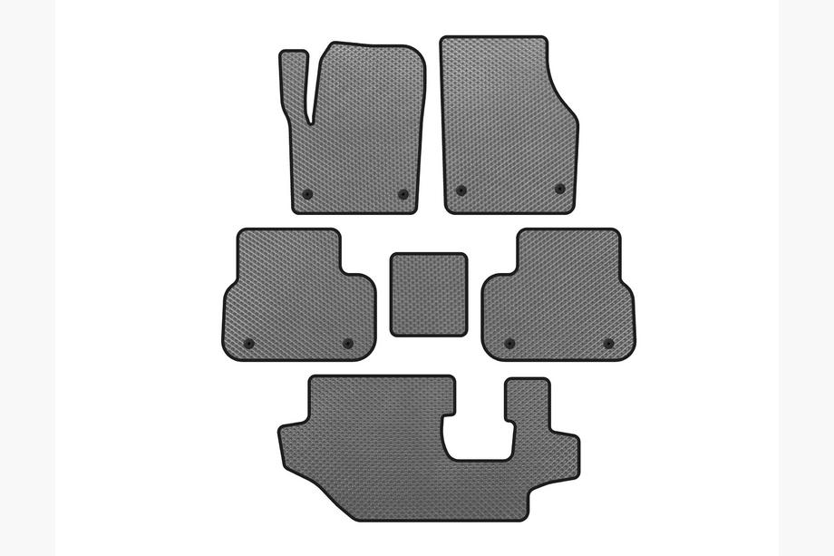 Land Rover Discovery Sport 2014- Alfombrillas EVA (2014-2019, 3 Filas, Gris) Image