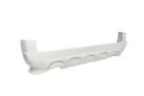Mercedes Sprinter W901/902/903/904/905 1995–2006 Parachoques trasero (cubierta, imprimado) foto 1