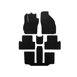 Alfombrillas EVA (3 Filas, 7 Plazas, Negro)