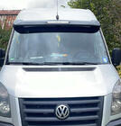 Volkswagen Crafter 2006-2016 Deflector de parabrisas V1 (pintable, con adhesivo) foto 4