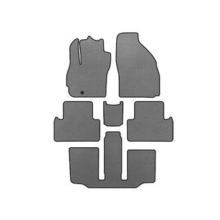 Alfombrillas EVA (3 Filas, 7 Plazas, Gris)