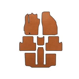 Alfombrillas EVA (3 Filas, 7 Plazas, Naranja)