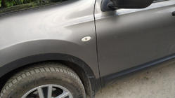 Nissan Qashqai 2010-2014 Marco de intermitente (2 uds, acero inoxidable) foto 3