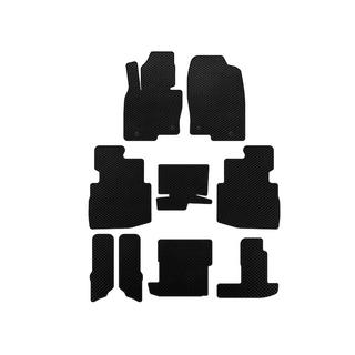 Alfombrillas EVA (3 Filas, 7 Plazas, Negro)