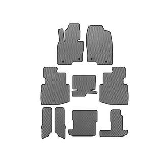 Alfombrillas EVA (3 Filas, 7 Plazas, Gris)