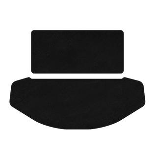 Alfombrilla de maletero textil Classic (respaldo + maletero, 7 plazas, negro)