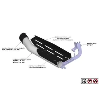Estribos Laterales Amazon Black (2 uds., negros) foto 4
