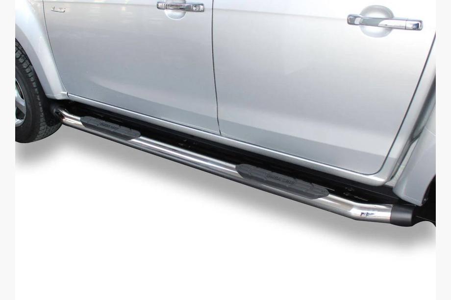 Volkswagen Amarok 2022- Estribos Laterales Amazon Cromo (2 uds., acero inoxidable) Foto 1