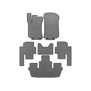 Alfombrillas EVA (3 Filas, Gris) Mercedes R-class W251 2005-2017