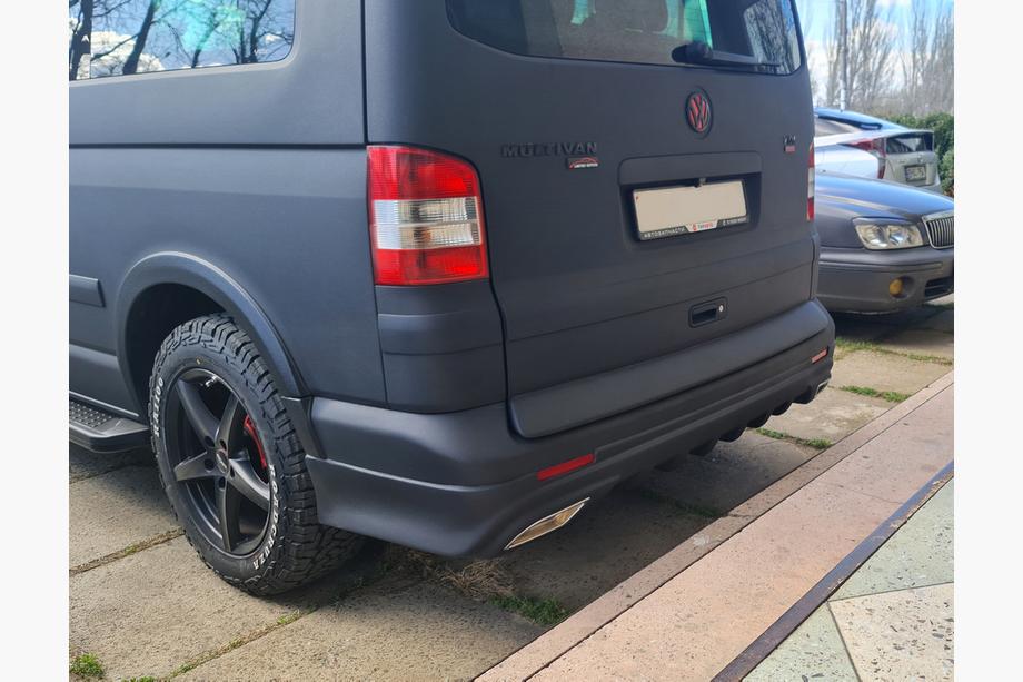 Volkswagen T5 Multivan 2003–2010 Cubierta de maletero de plastico (pintable) Foto 2