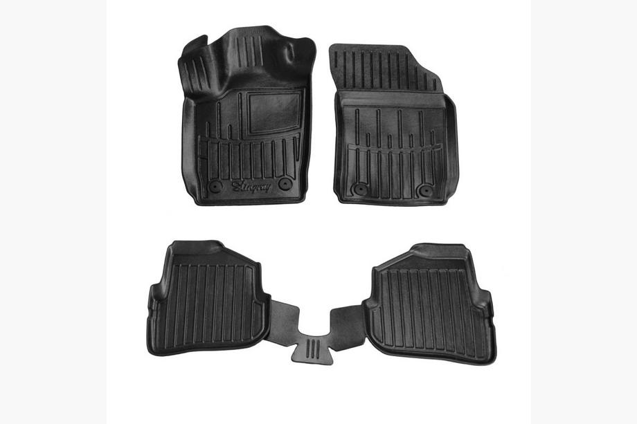 Audi A1 2010-2018 Alfombrillas de goma Stingray 3D (5 uds) Image