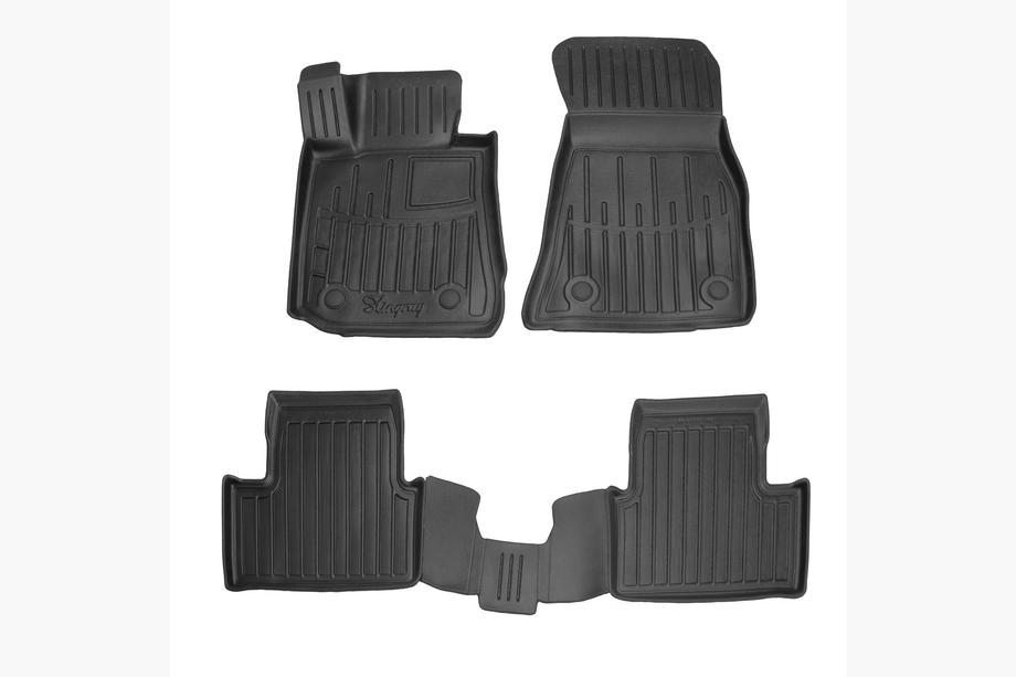 BMW 4 Series G22/23/26 2020- Alfombrillas de Goma Stingray 3D (Para G26, 4 uds) Image