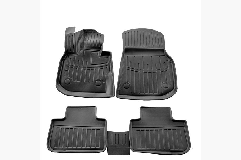 BMW X4 G02 2018- Alfombrillas de goma Stingray 3D (5 uds) Image