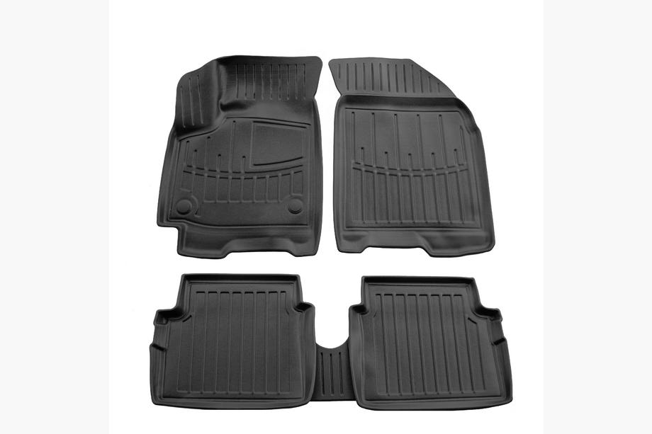 Chevrolet Aveo T250 2005-2011 Alfombrillas de goma Stingray 3D (5 uds) Image