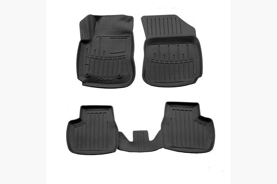 Citroen Cactus 2014-2020 Alfombrillas de goma Stingray 3D (4 uds) Image