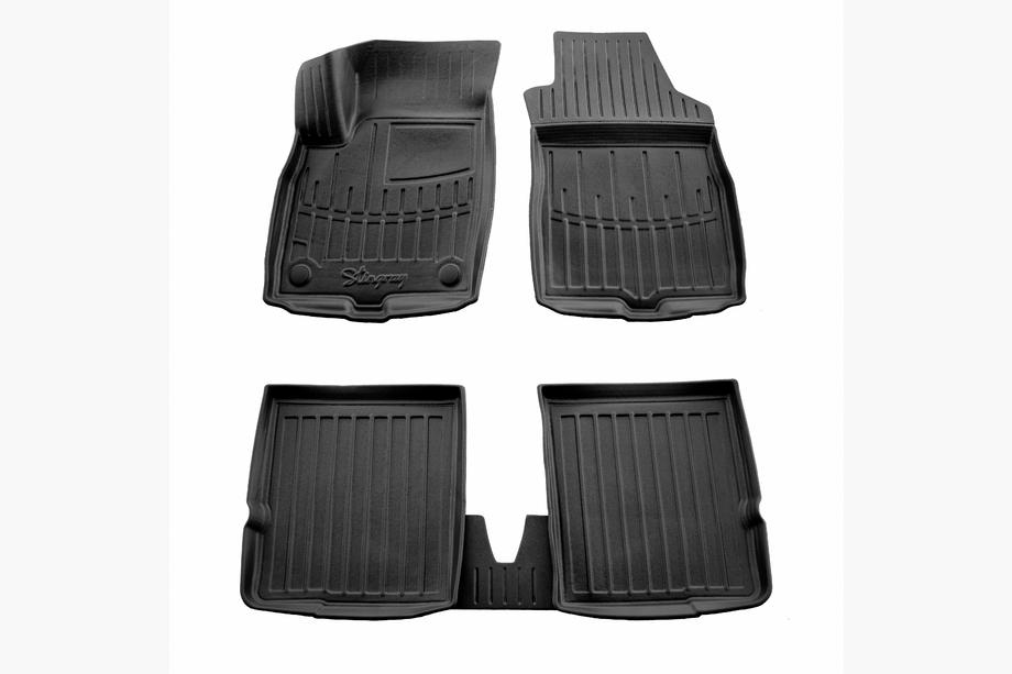 Fiat Panda 2003-2011 Alfombrillas de goma Stingray 3D (5 uds) Image