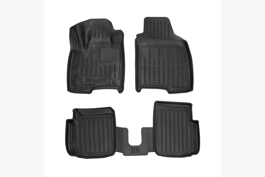 Fiat Panda 2011-2023 Alfombrillas de goma Stingray 3D (5 uds) Image