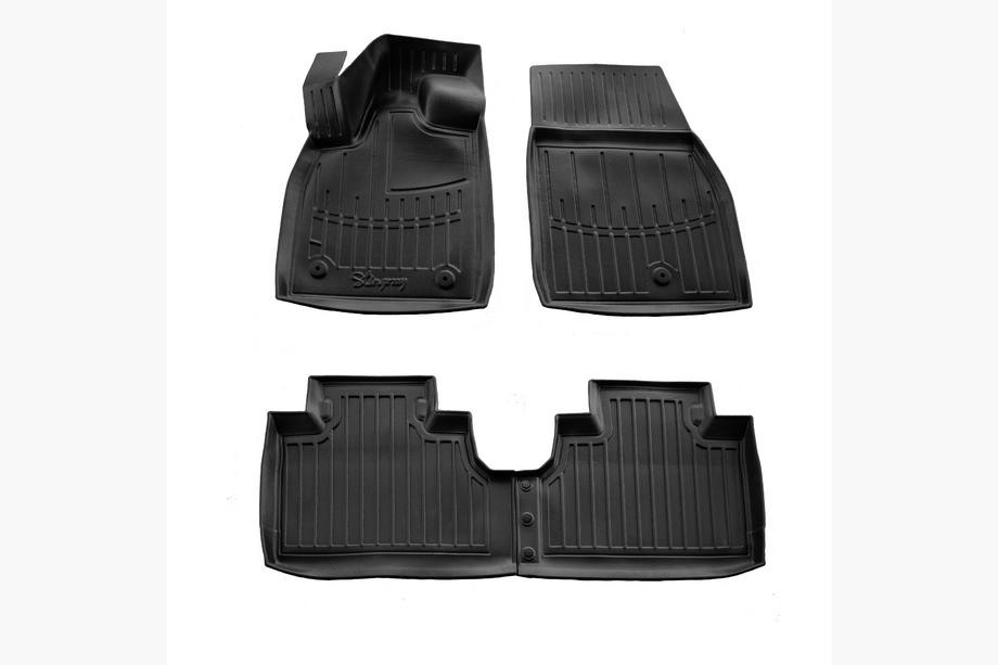 Ford Mustang E-mach 2020- Alfombrillas de goma Stingray 3D (4 uds) Image