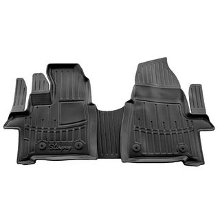 Alfombrillas de goma Stingray 3D (3 uds) Ford Custom 2013-2022