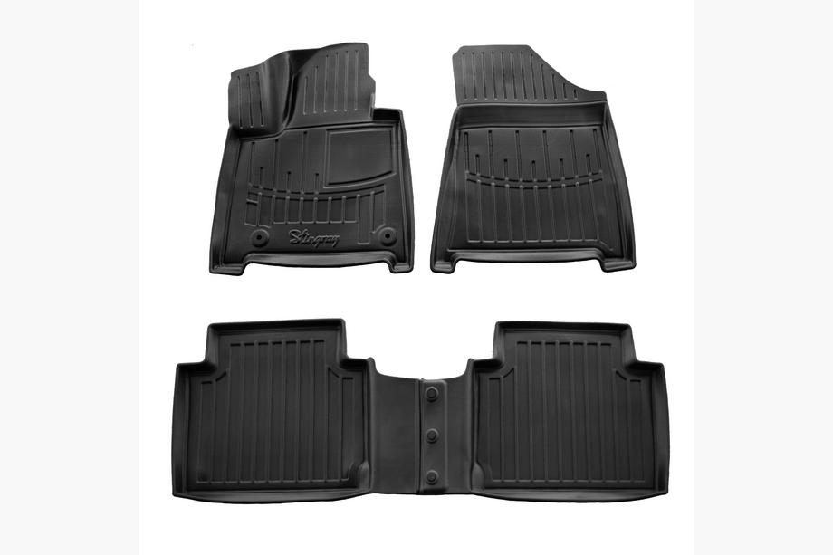 Hyundai Santa Fe 5 2023- Alfombrillas de goma Stingray 3D (4 uds) Image