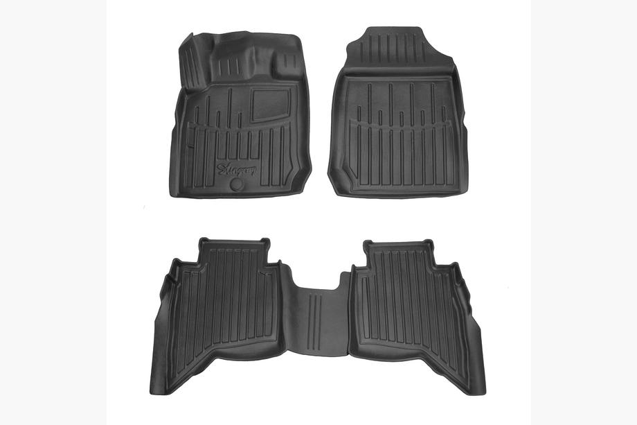 Isuzu D-Max 2019- Alfombrillas de goma Stingray 3D (4 uds) Image