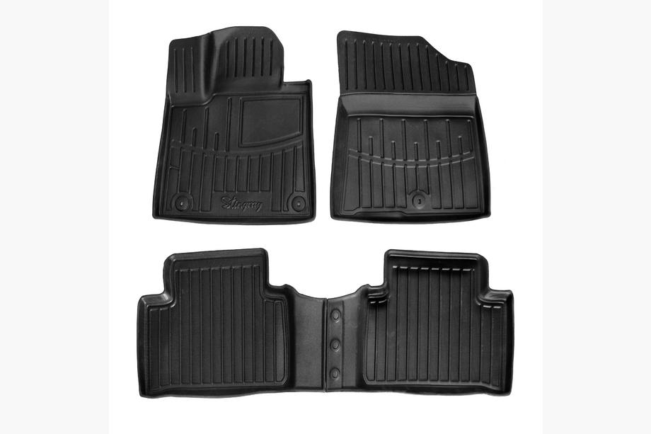 Kia Sorento IV MQ4 2020- Alfombrillas de goma Stingray 3D (4 uds) Image