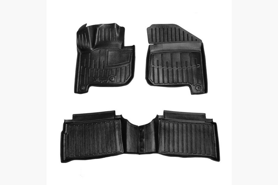 Kia Soul II 2013-2018 Alfombrillas de Goma Stingray 3D (Para EV, 4 uds) Image